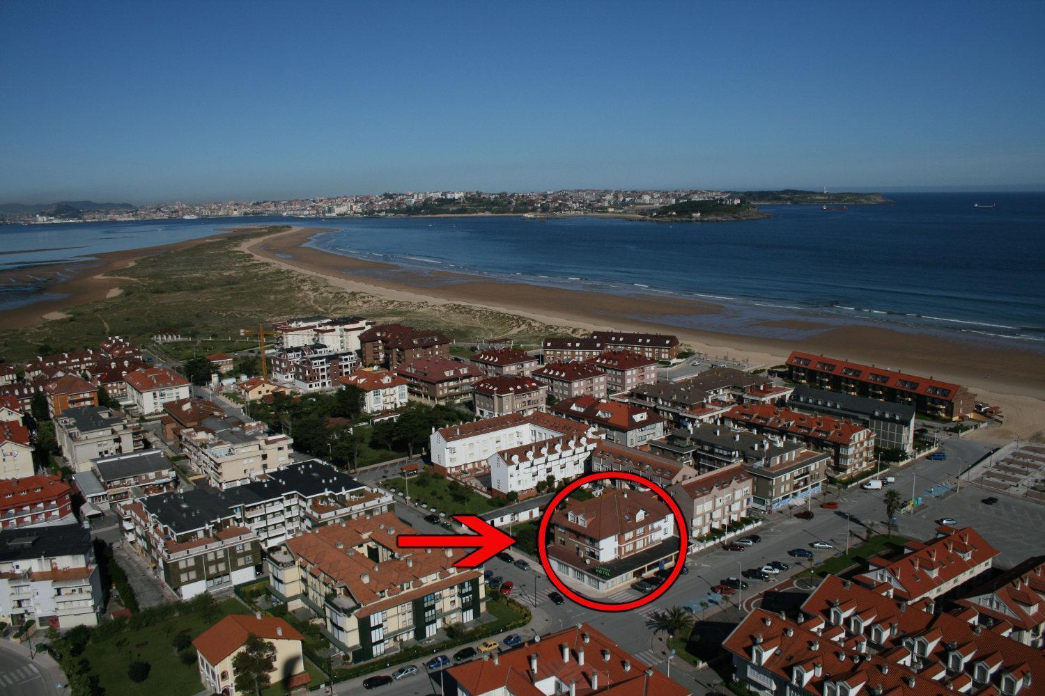 Hotel Las Dunas Сомо Екстер'єр фото